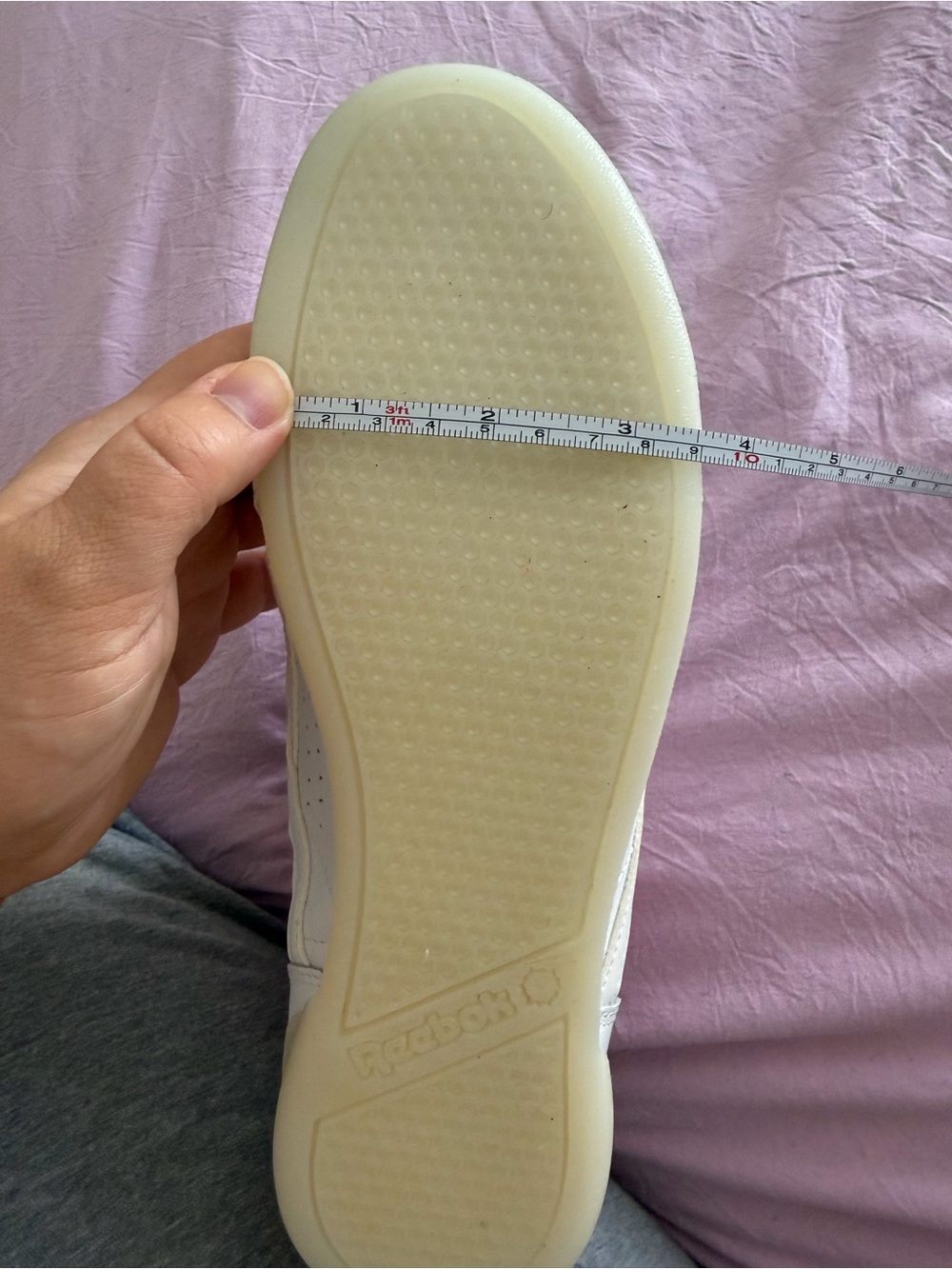 Reebok new sneakers with hearts, unisex size 5.5 men or 7.5 women - 24 cm - Picture 8 of 9